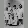 Mary far right, Aurora (Lole)left rear, Thelma (left),Angie 